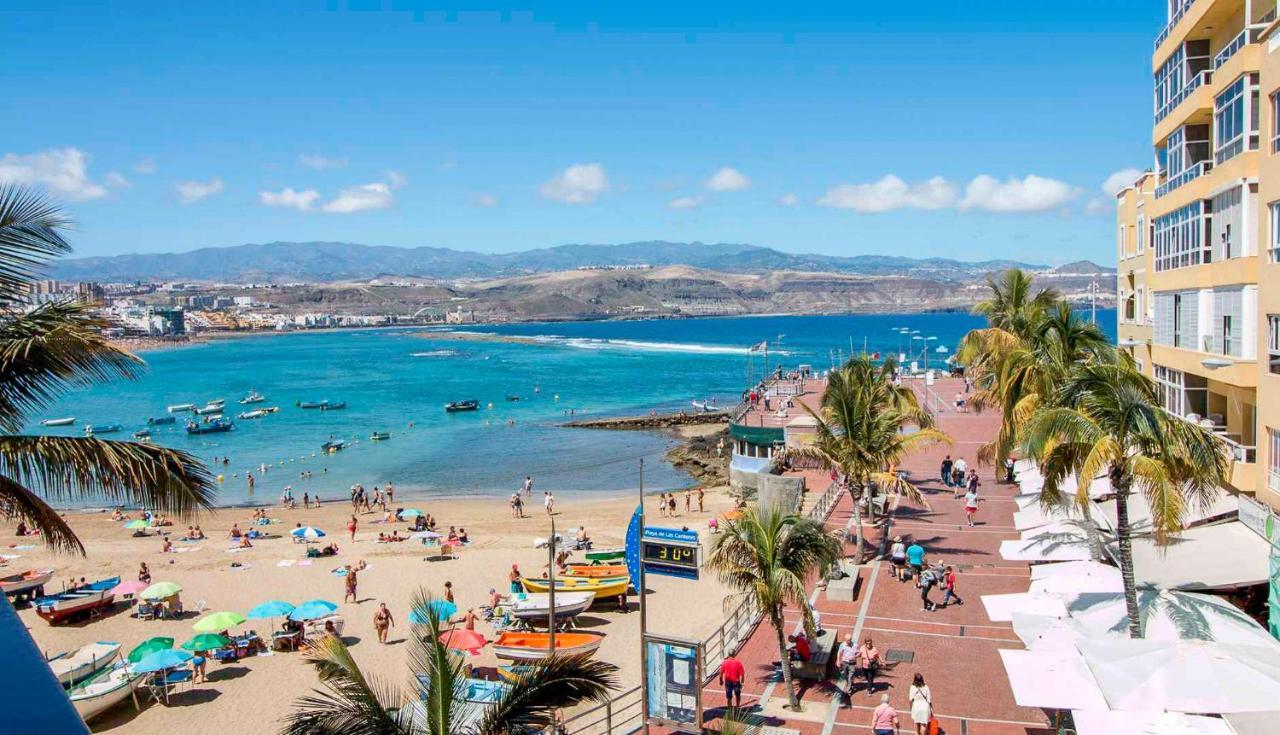 Las Palmas Las Canteras Beach Exterior foto
