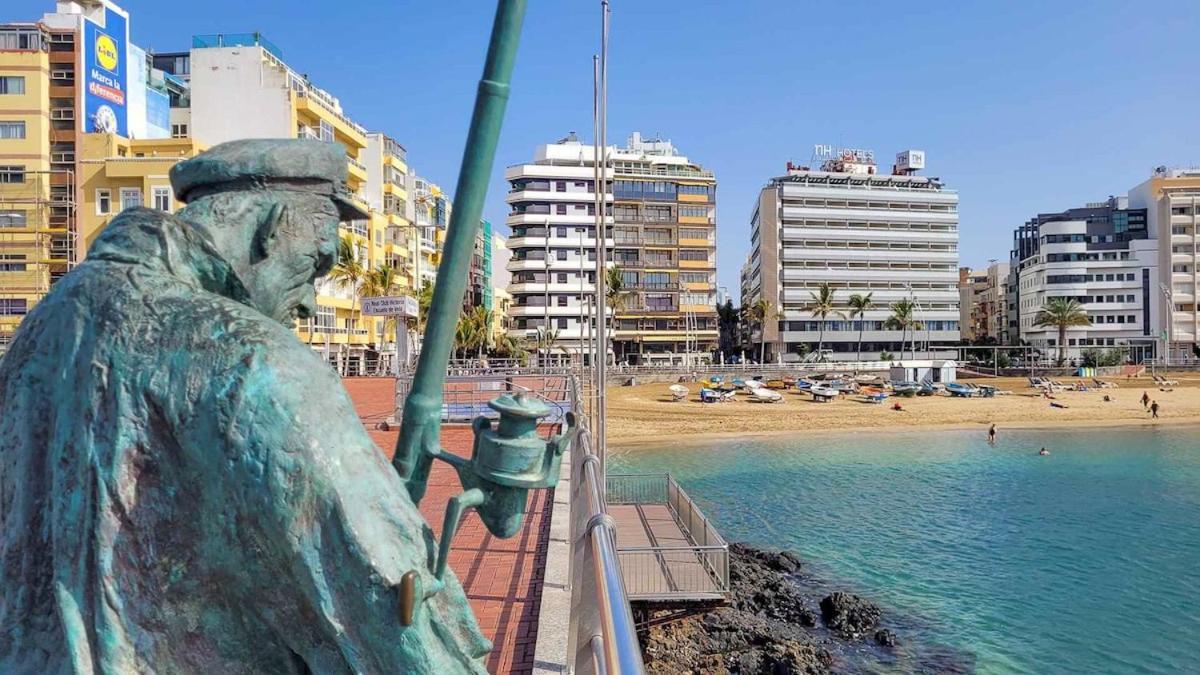 Las Palmas Las Canteras Beach Exterior foto